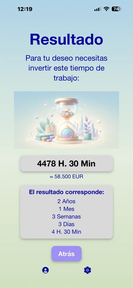 Resultado de PayByTime con moneda extranjera