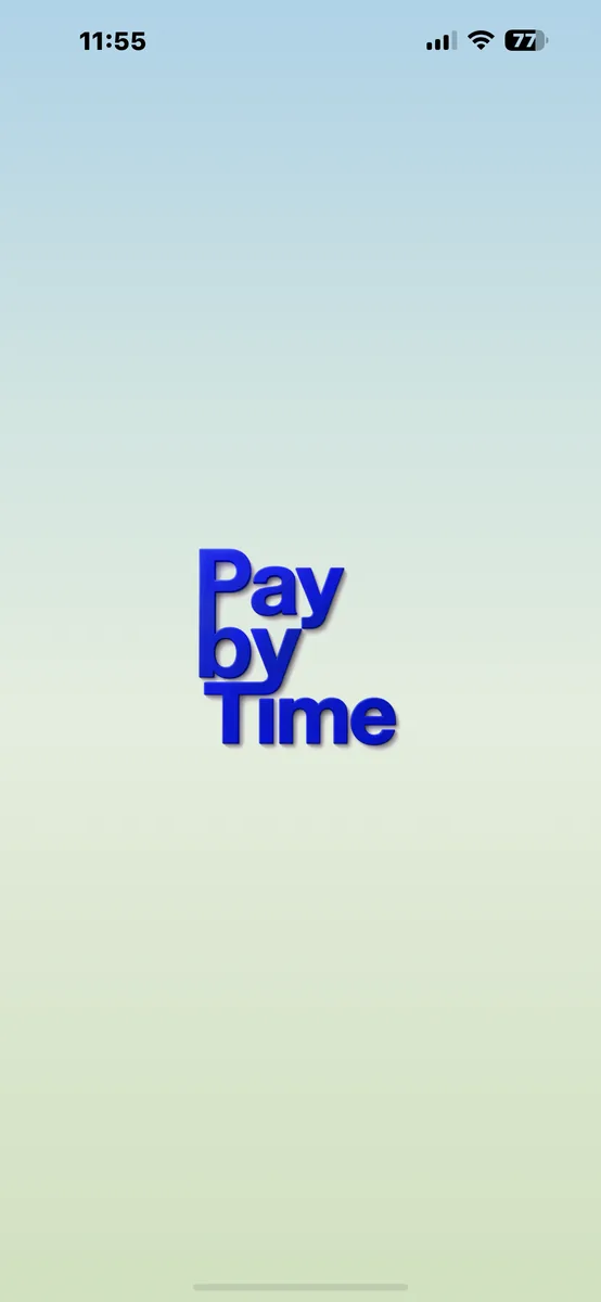 Écran logo PayByTime